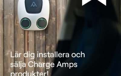 Vill du bli certifierad genom att gå Charge Amps utbildningar?