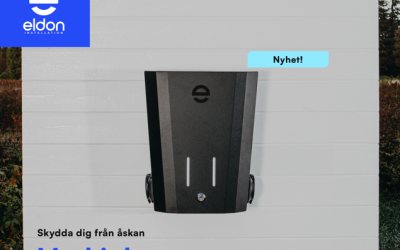 Nya laddboxar från Eldon med inbyggt överspänningsskydd.